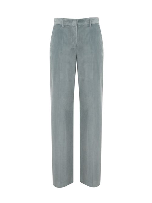 Pantalone Tania a costine in velluto Cielo WEEKEND MAX MARA | 2425136012600013